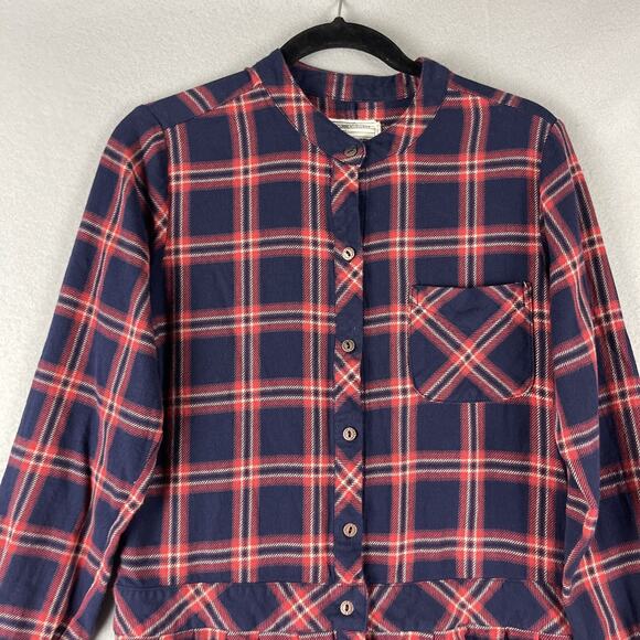 Current Elliott Flannel Dress Women Small Drop Waist Plaid Academia Preppy - Picture 3 of 13